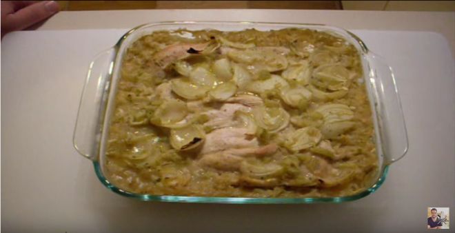Nicko's chicken casserole