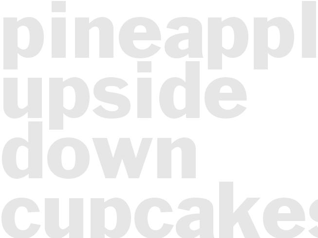 Pineapple Upside-Down Cupcakes