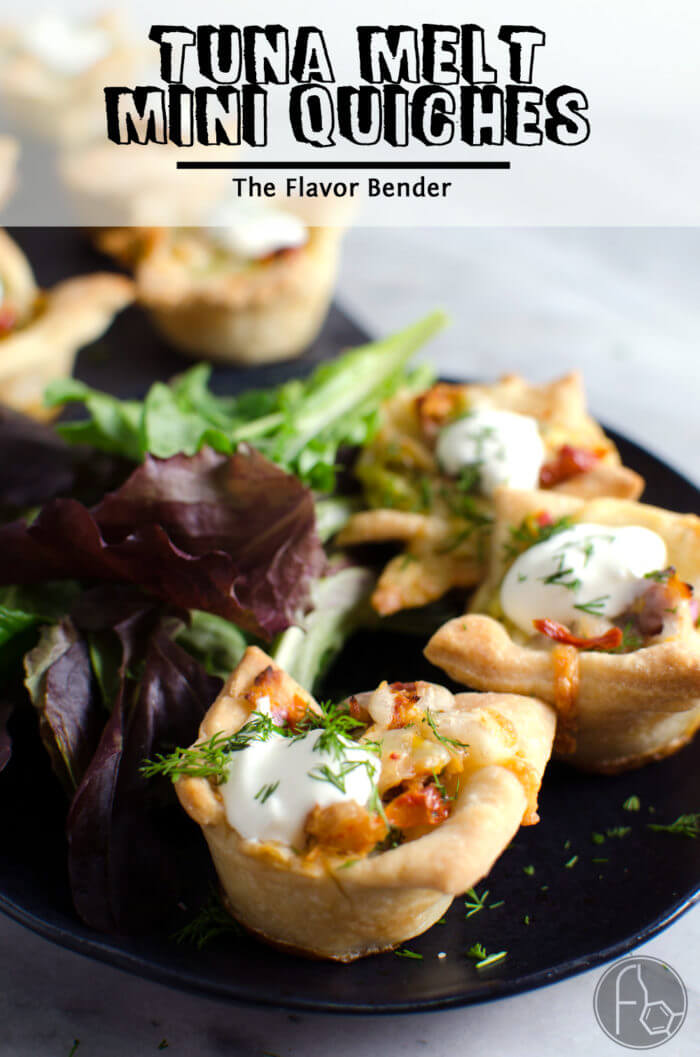 Tuna Melt Mini Quiches