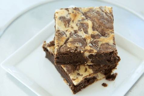 Marbled Cream Cheese Brownies