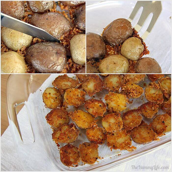 Garlic Parmesan Roasted Potatoes