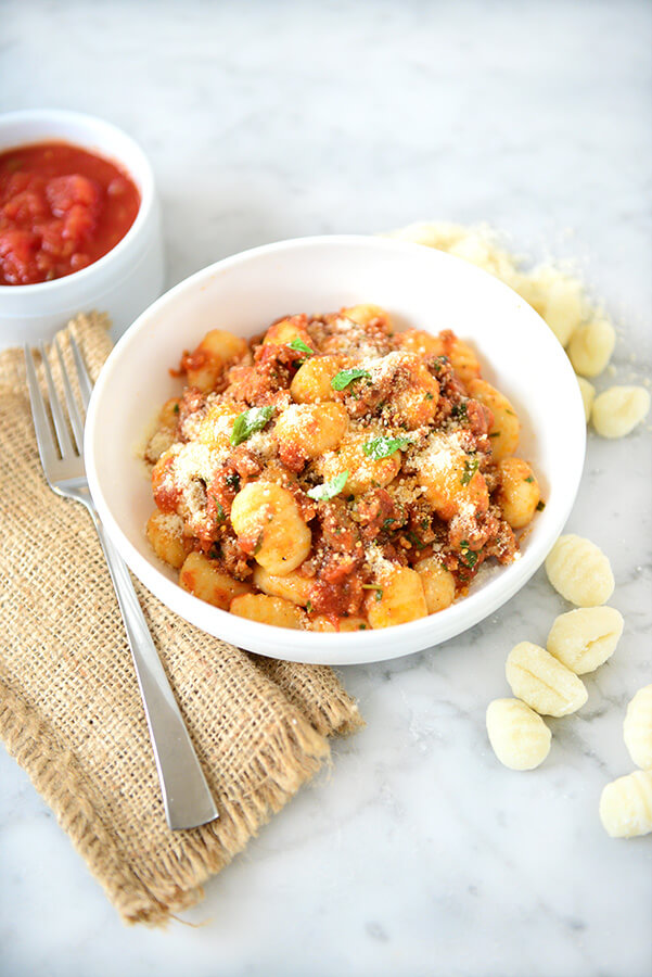 Gnocchi with Sausage 