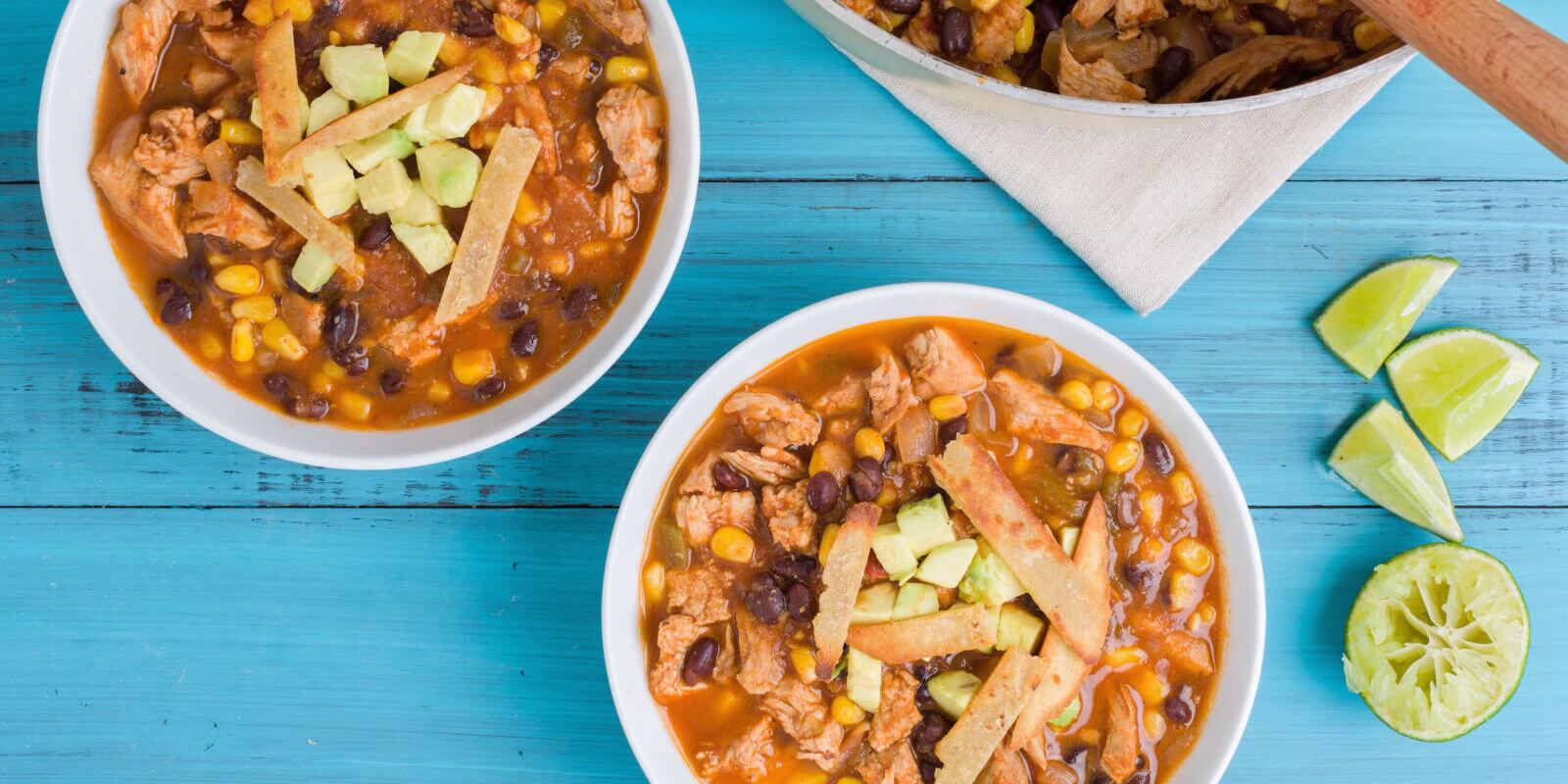 Carnitas Enchilada Soup