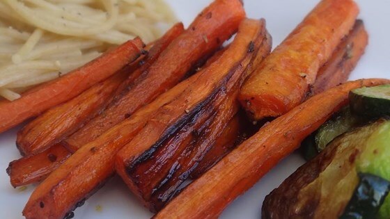 Balsamic Roasted Carrots