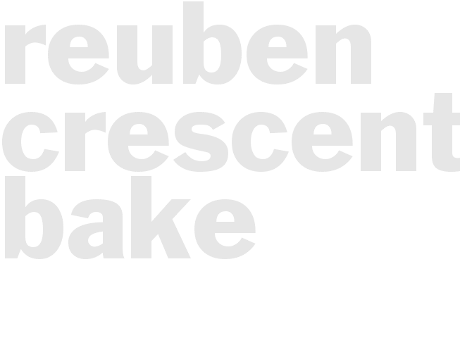 Reuben Crescent Bake