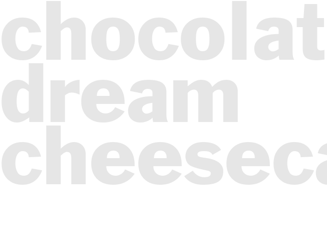 Chocolate Dream Cheesecake