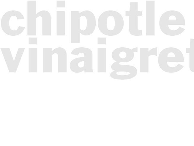 Chipotle Vinaigrette
