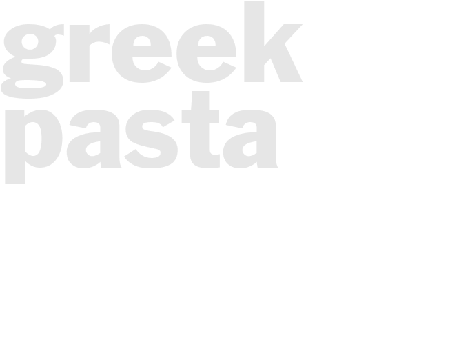 Greek Pasta
