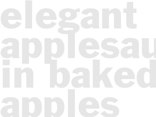 Elegant Applesauce In Baked Apples