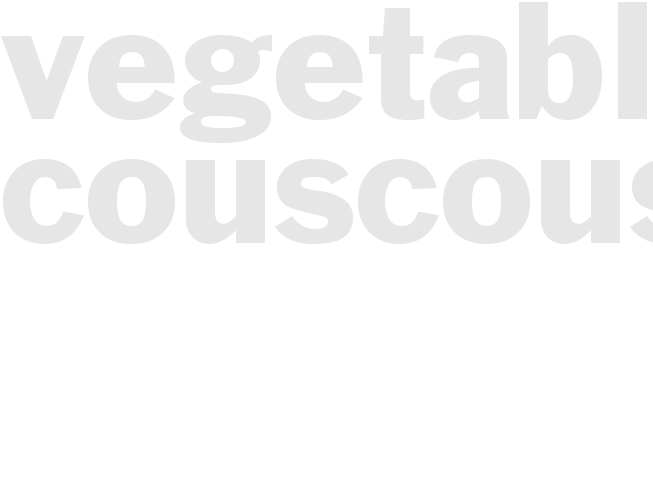 Vegetable Couscous