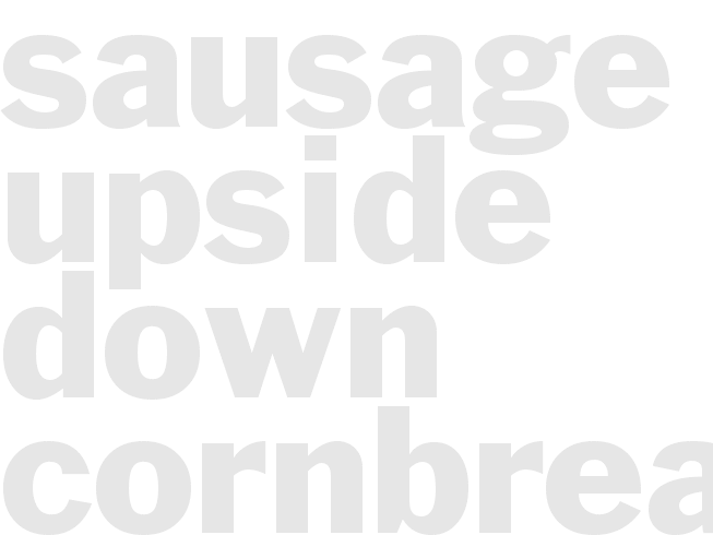 Sausage upside down Cornbread