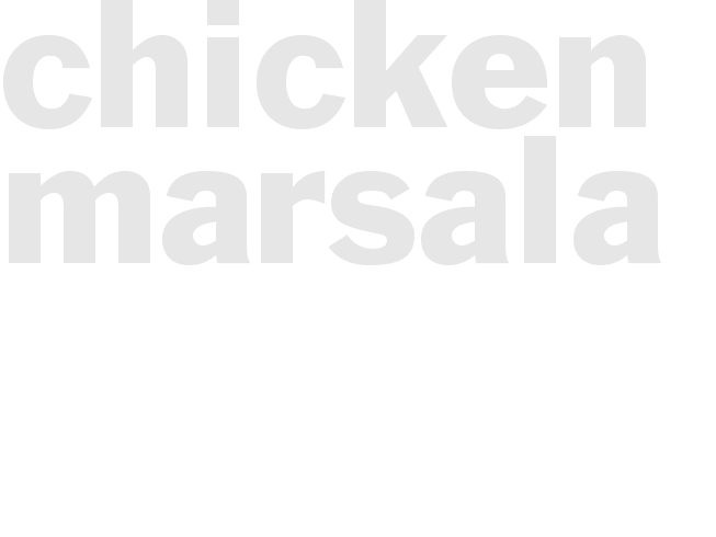 Chicken Marsala