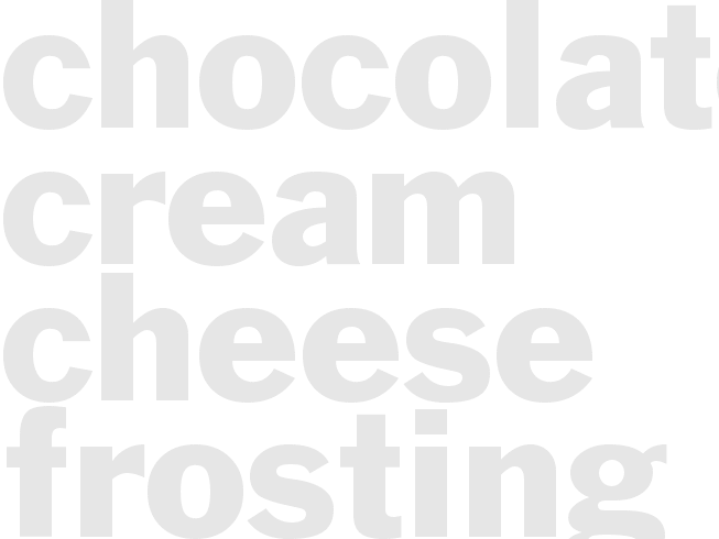 Chocolate Cream Cheese Frosting