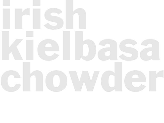 Irish Kielbasa Chowder