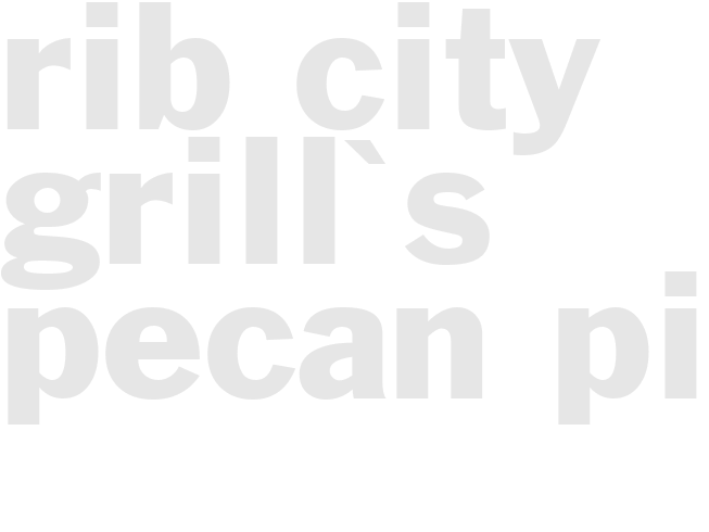 Rib City Grill's Pecan Pie