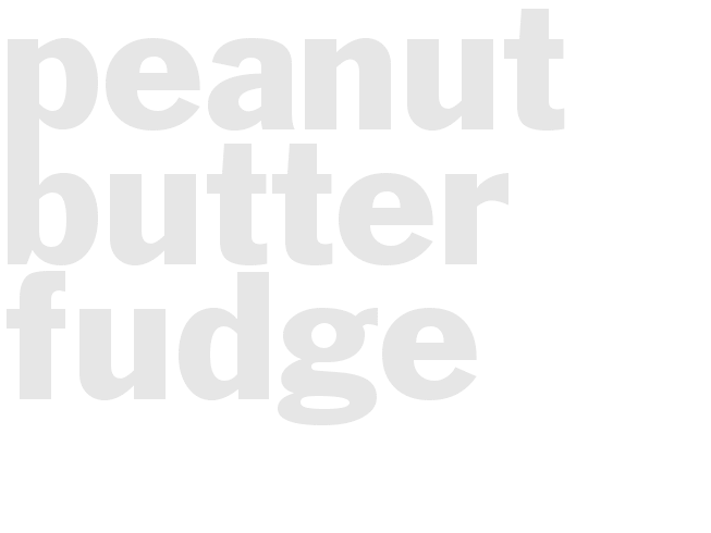Peanut Butter Fudge
