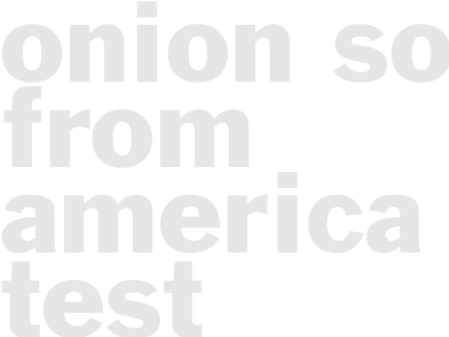 Onion Soup from America Test Kitchen