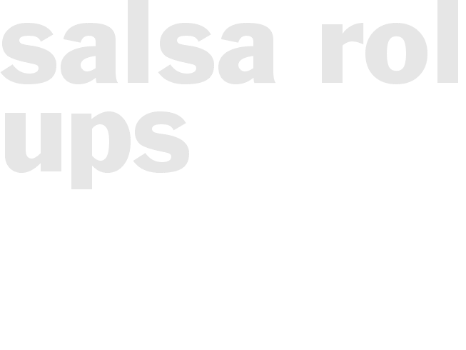 Salsa Roll Ups