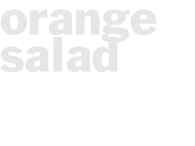 Orange Salad