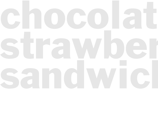 Chocolate Strawberry Sandwiches