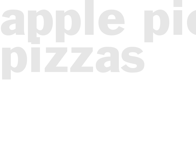 Apple Pie Pizzas