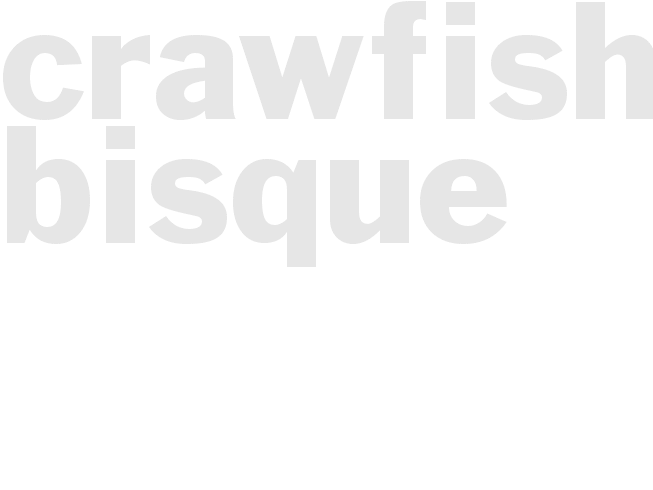 Crawfish Bisque