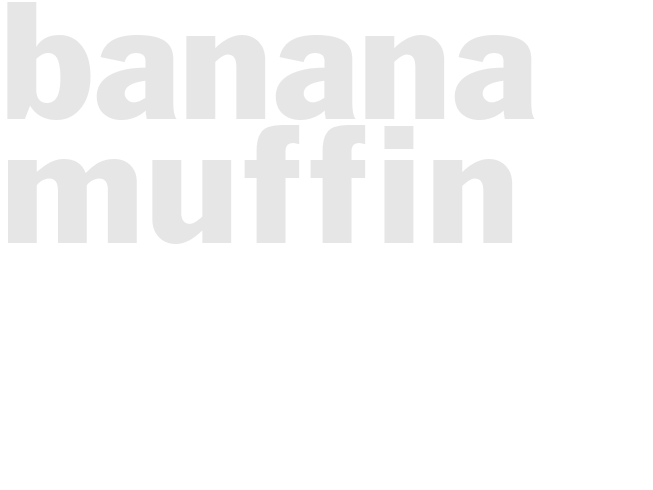Banana Muffin