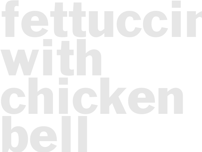 Fettuccine With Chicken & Bell Pepper Cream Sauce