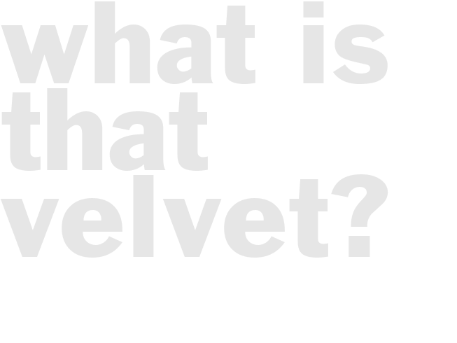 What is That Velvet?