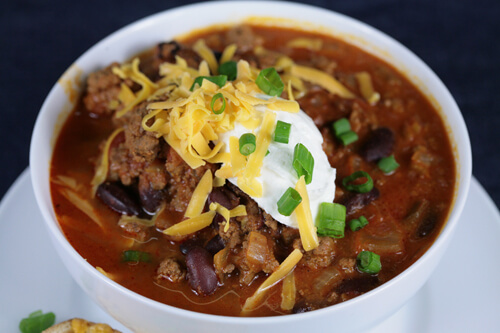 Bone Suckin' Red Bean Chili