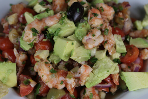 Bone Suckin' Shrimp Salsa