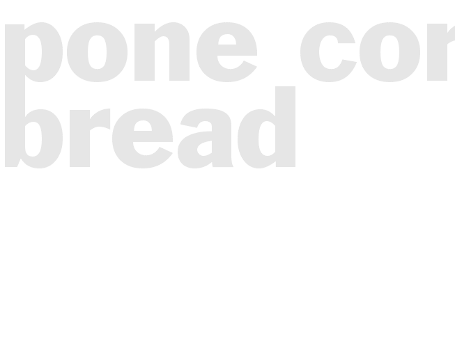 PONE CORN BREAD