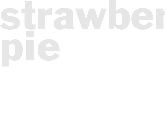 Strawberry Pie