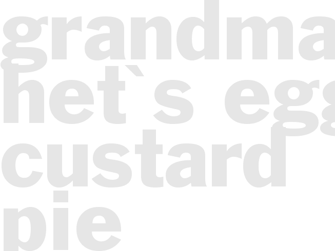 Grandma Het's Egg Custard Pie