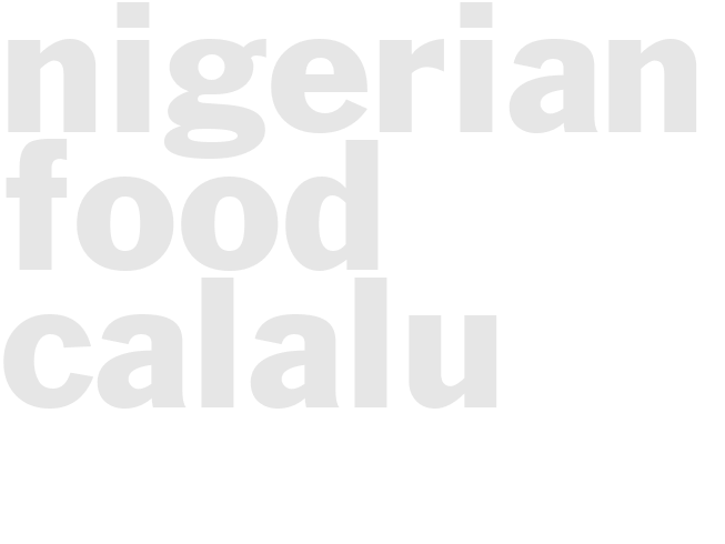Nigerian Food--Calalu