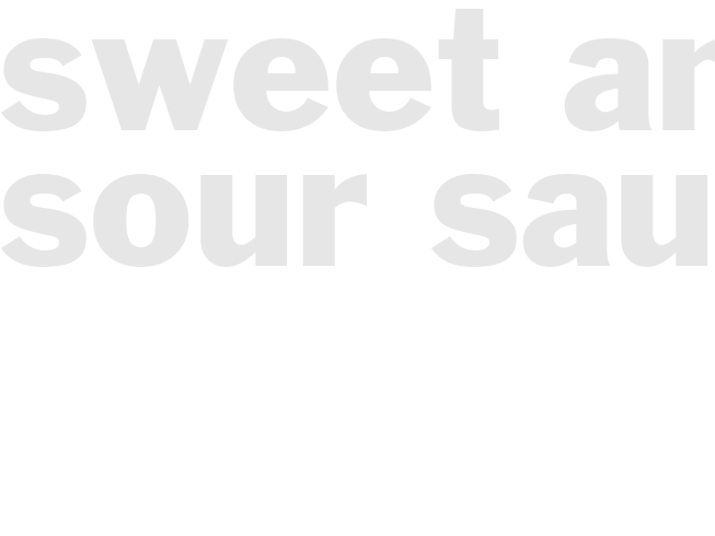 sweet and sour sauce