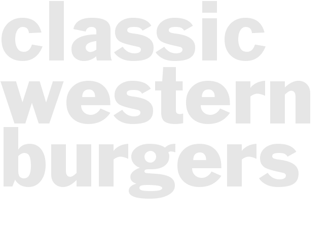 Classic Western Burgers