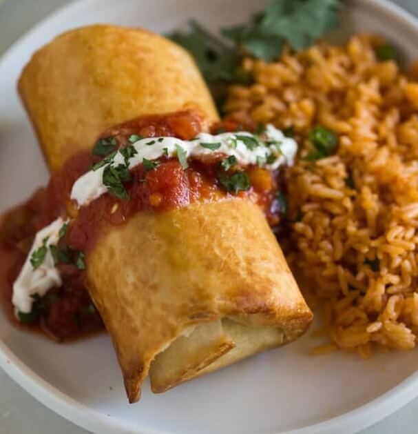 Chicken Chimichangas
