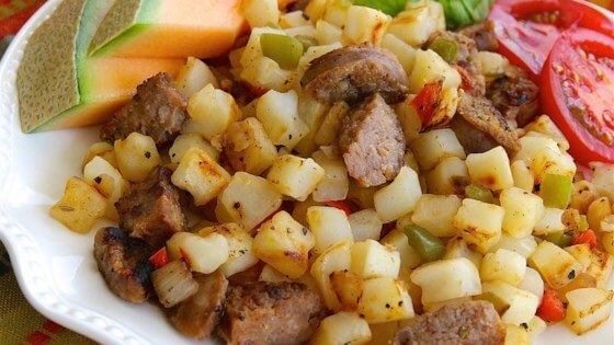 Smoked Sausage Potato Hash