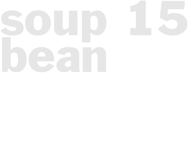 Soup - 15 Bean