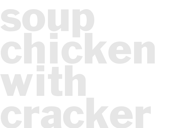 Soup - Chicken With Cracker Dumplings