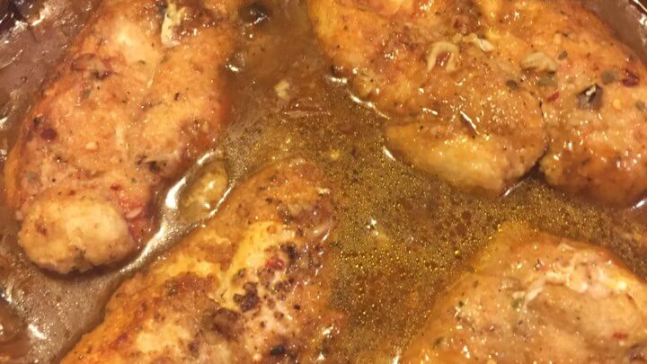 Chicken In A Pot