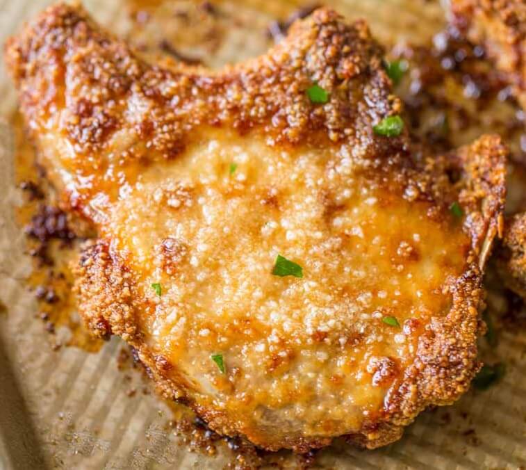 Chops - Homemade Shake And Bake Pork