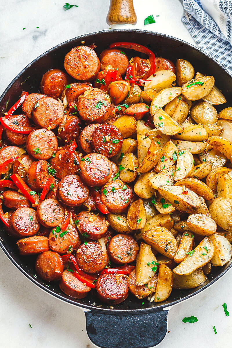 Smoked Sausage & Potato Skillet