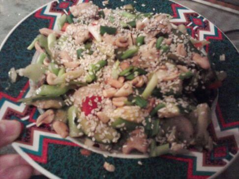 Stir-Fry - Szechuan Chicken/Peanuts