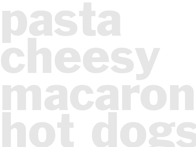 Pasta - Cheesy Macaroni & Hot Dogs