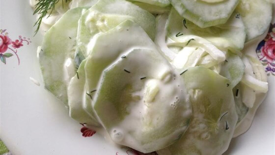 Creamy Cucumber Salad