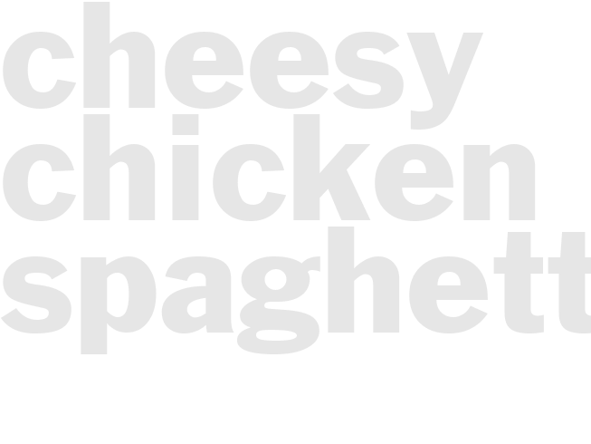 Cheesy Chicken Spaghetti