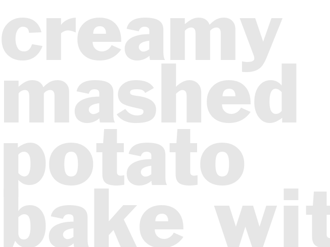 Creamy Mashed Potato Bake With Crunchy Onion Topping
