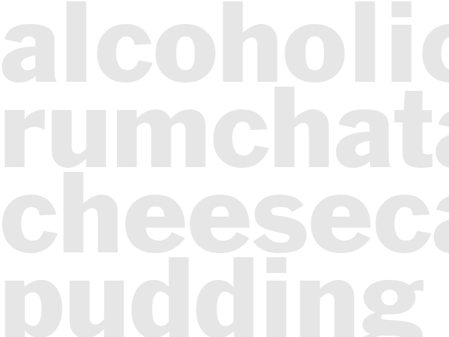 Alcoholic - Rumchata Cheesecake Pudding Shots